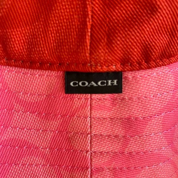 NWT Coach Colorblock Signature Bucket Hat c9123 - Picture 8 of 8